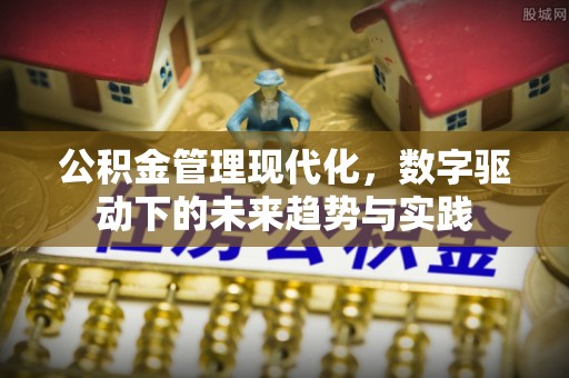 路桥公积金管理现代化，数字驱动下的未来趋势与实践