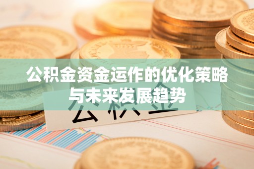 路桥公积金资金运作的优化策略与未来发展趋势