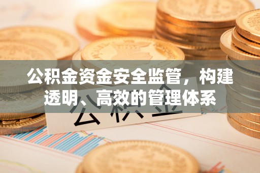 路桥公积金资金安全监管，构建透明、高效的管理体系