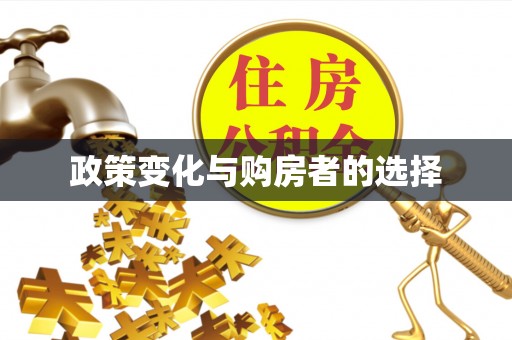 路桥政策变化与购房者的选择