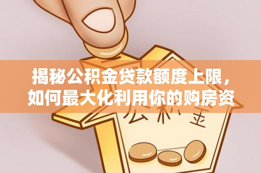 路桥揭秘公积金贷款额度上限，如何最大化利用你的购房资金？