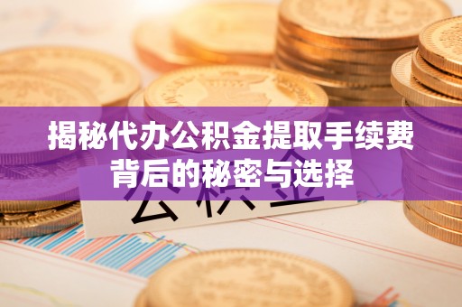 路桥揭秘代办公积金提取手续费背后的秘密与选择