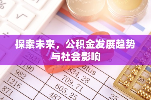 路桥探索未来，公积金发展趋势与社会影响