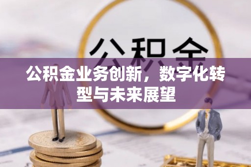 路桥公积金业务创新，数字化转型与未来展望
