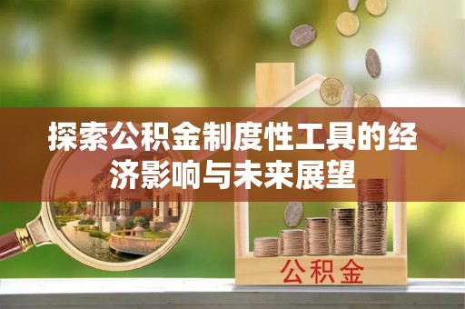路桥探索公积金制度性工具的经济影响与未来展望